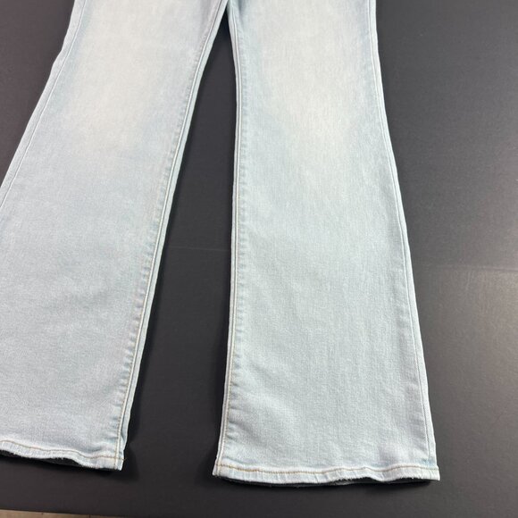 Levi's Jeans Women's 29x32* Ribcage High Rise Boot Cut Light Blue Denim Tag 30 - Picture 5 of 16